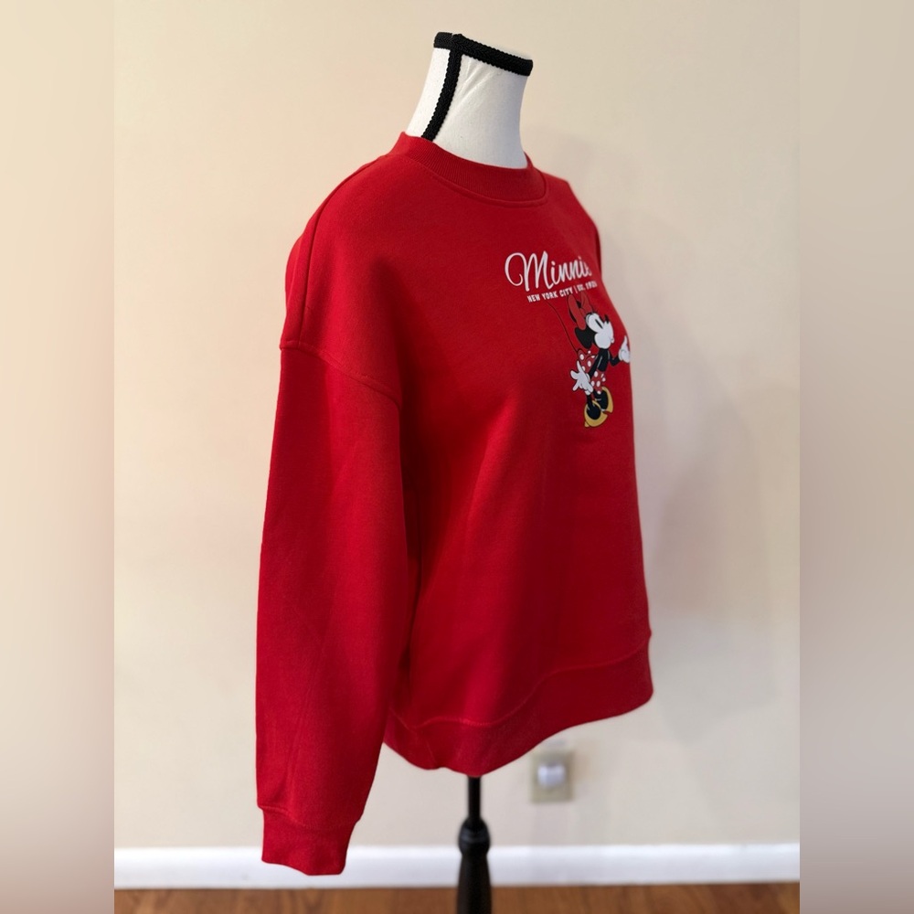 Disney Minnie Mouse Red Crewneck - Picture 5 of 5